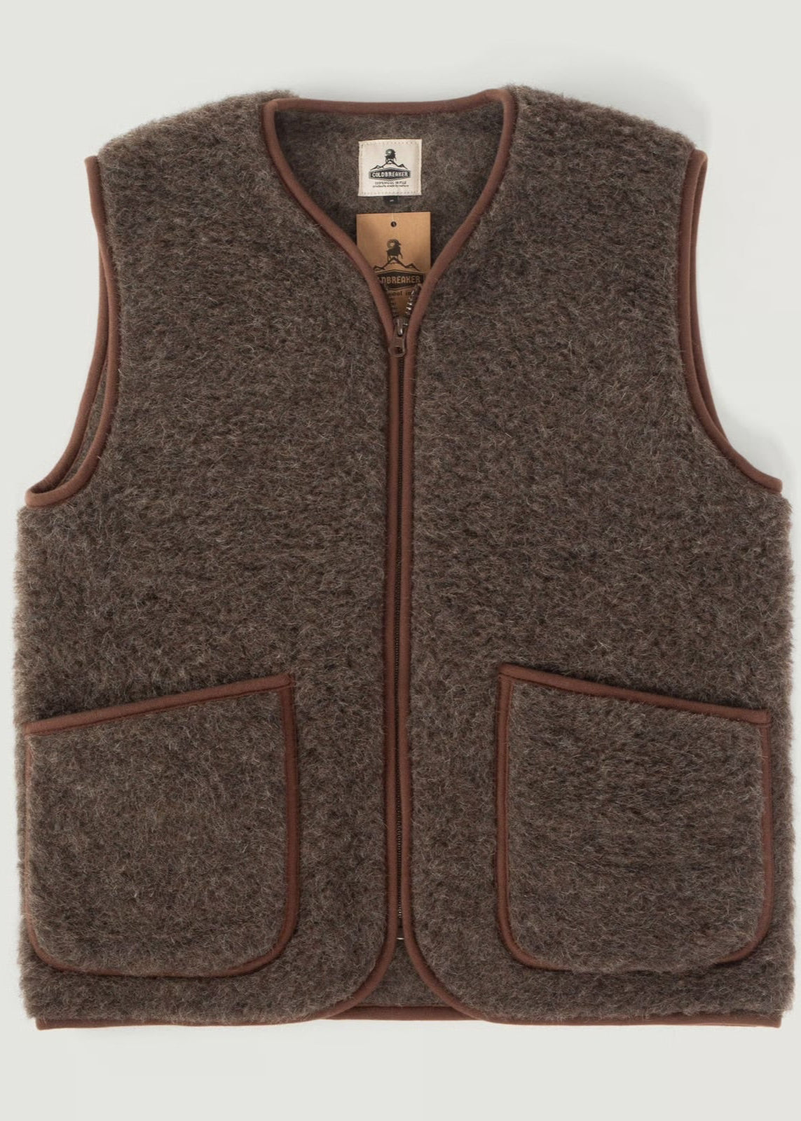 Veste sans manche Pepitko - Mid Brown