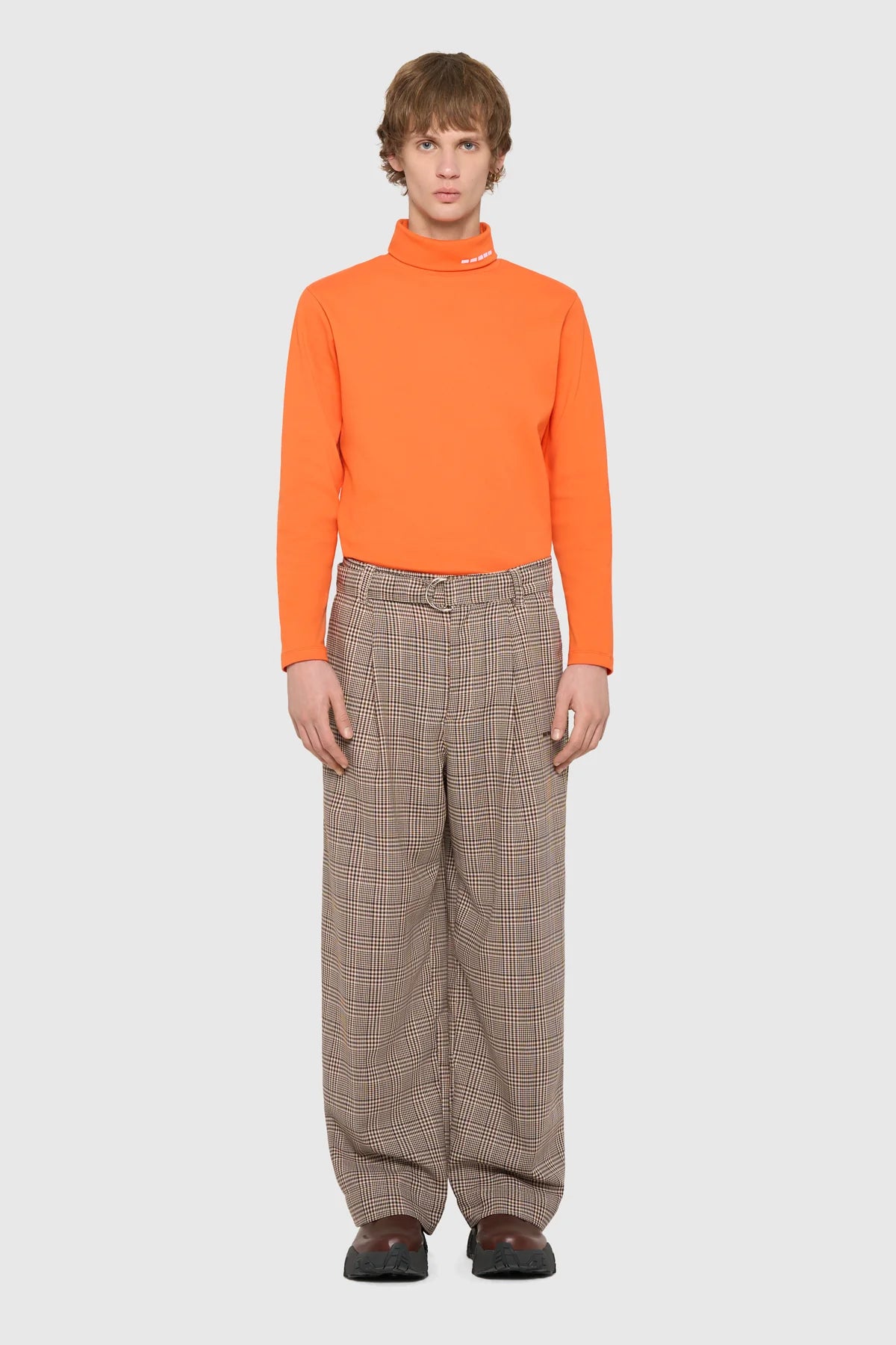 T-shirt col roulé - Utility Orange