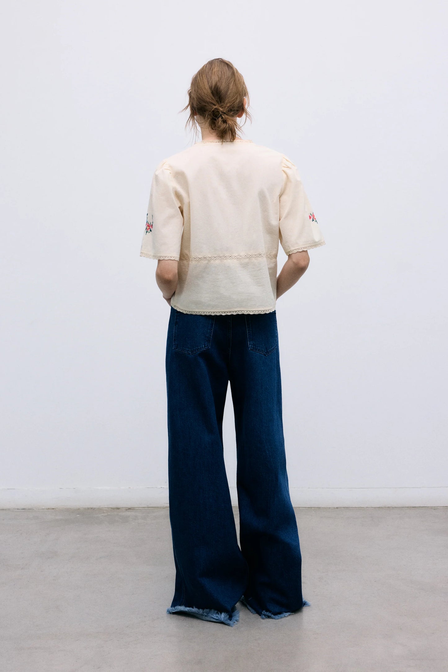 TNS Denim Extra Wide Pant - Indigo Denim