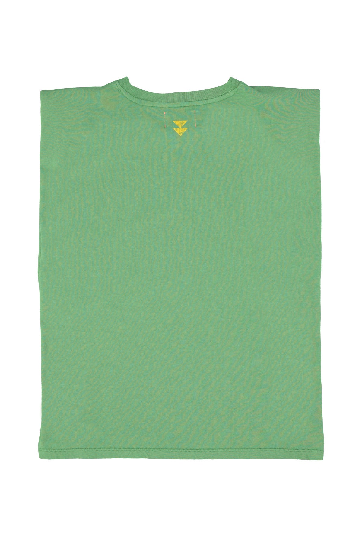 Sleeveless t-shirt shoulder pads - Green leopard