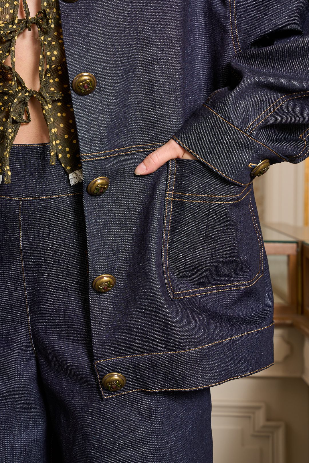 Veste ROXANNE - Denim brut