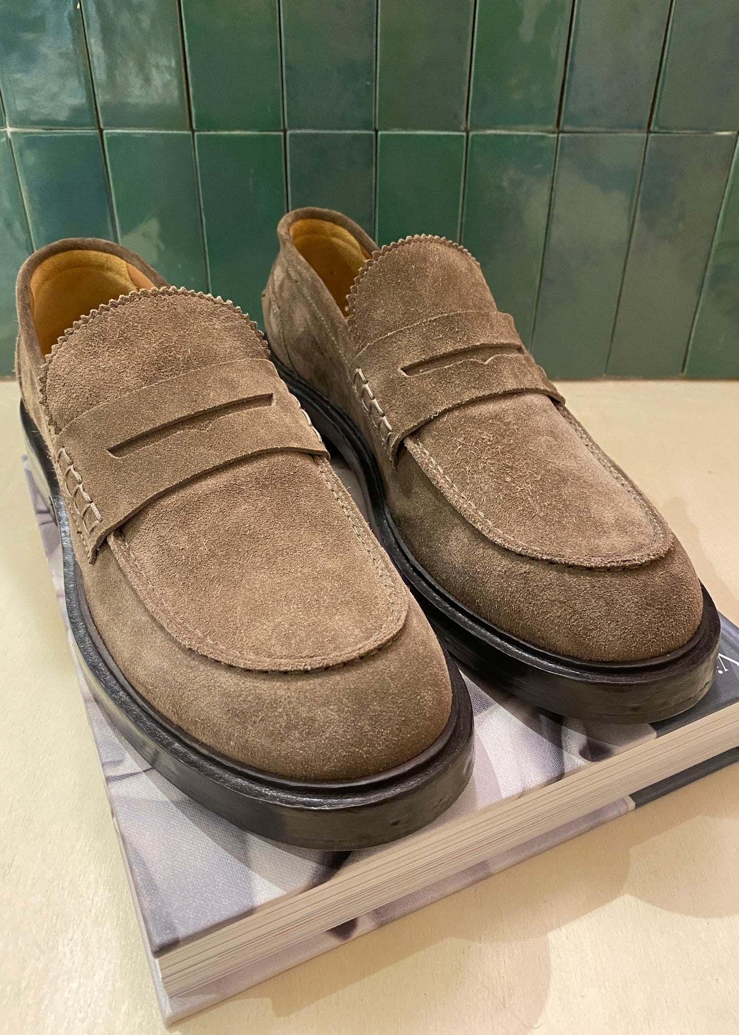 Mocassin en daim « Olivia »