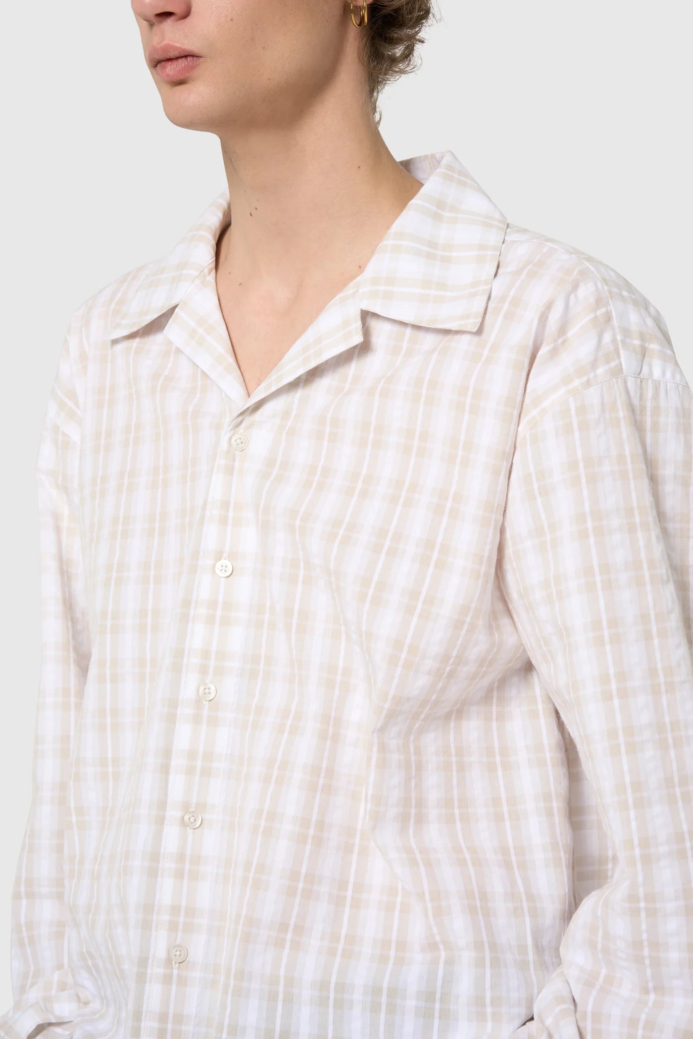 Chemise Pastroral - White and Cream