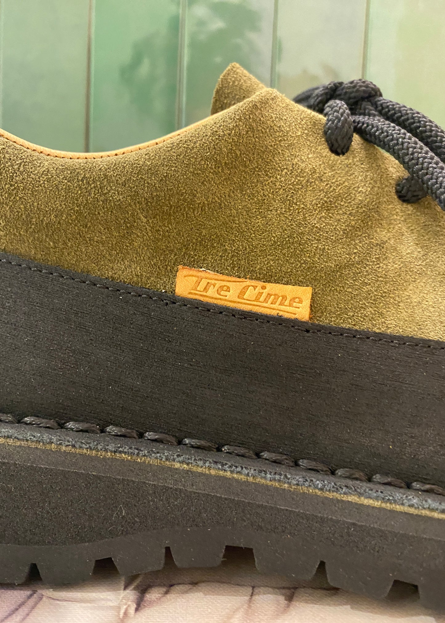 Chaussure Suede Verde T150