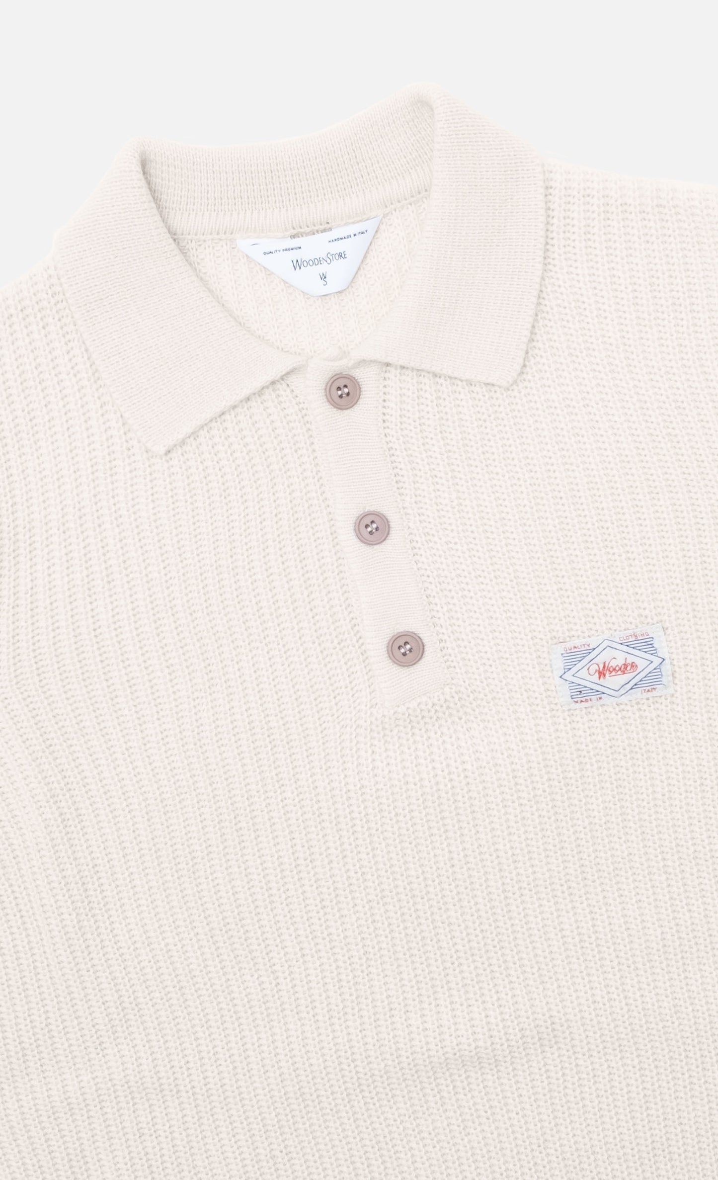 Polo en laine Mark - Beige