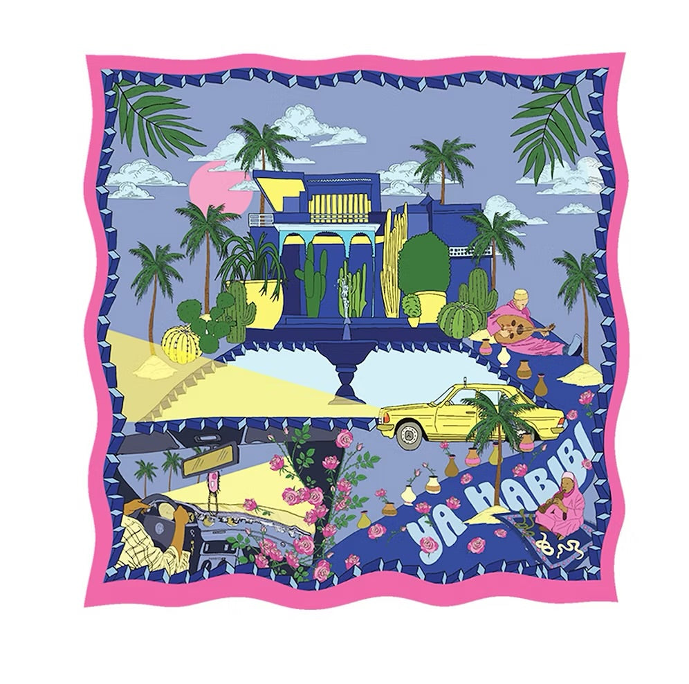 Bandana Jardin Bleu