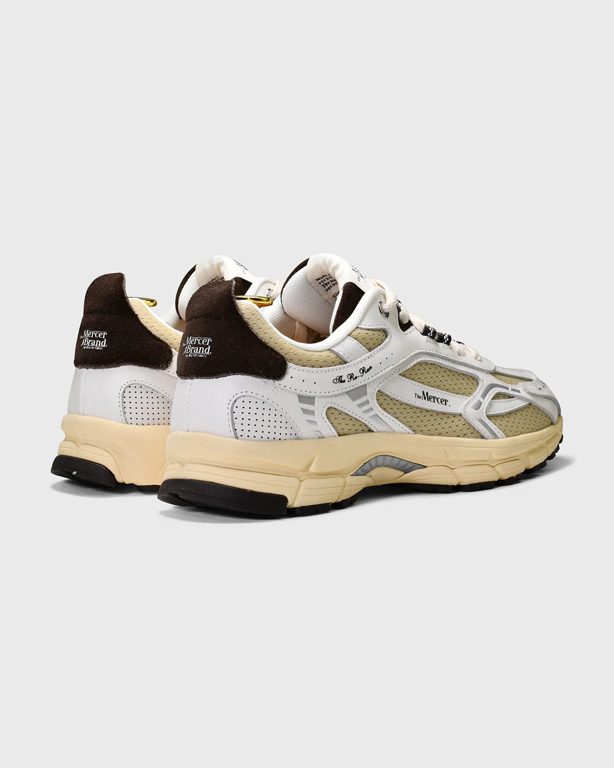Basket Re-Run Vintage White/brown