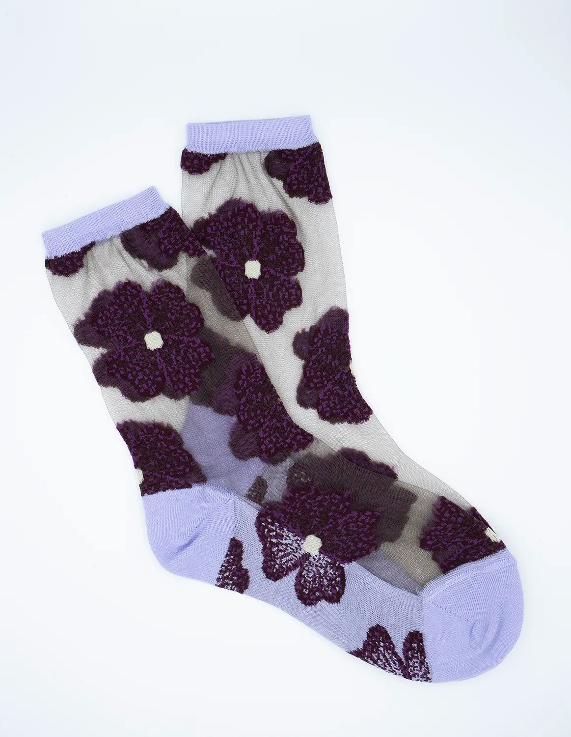 Chaussettes Murano violette
