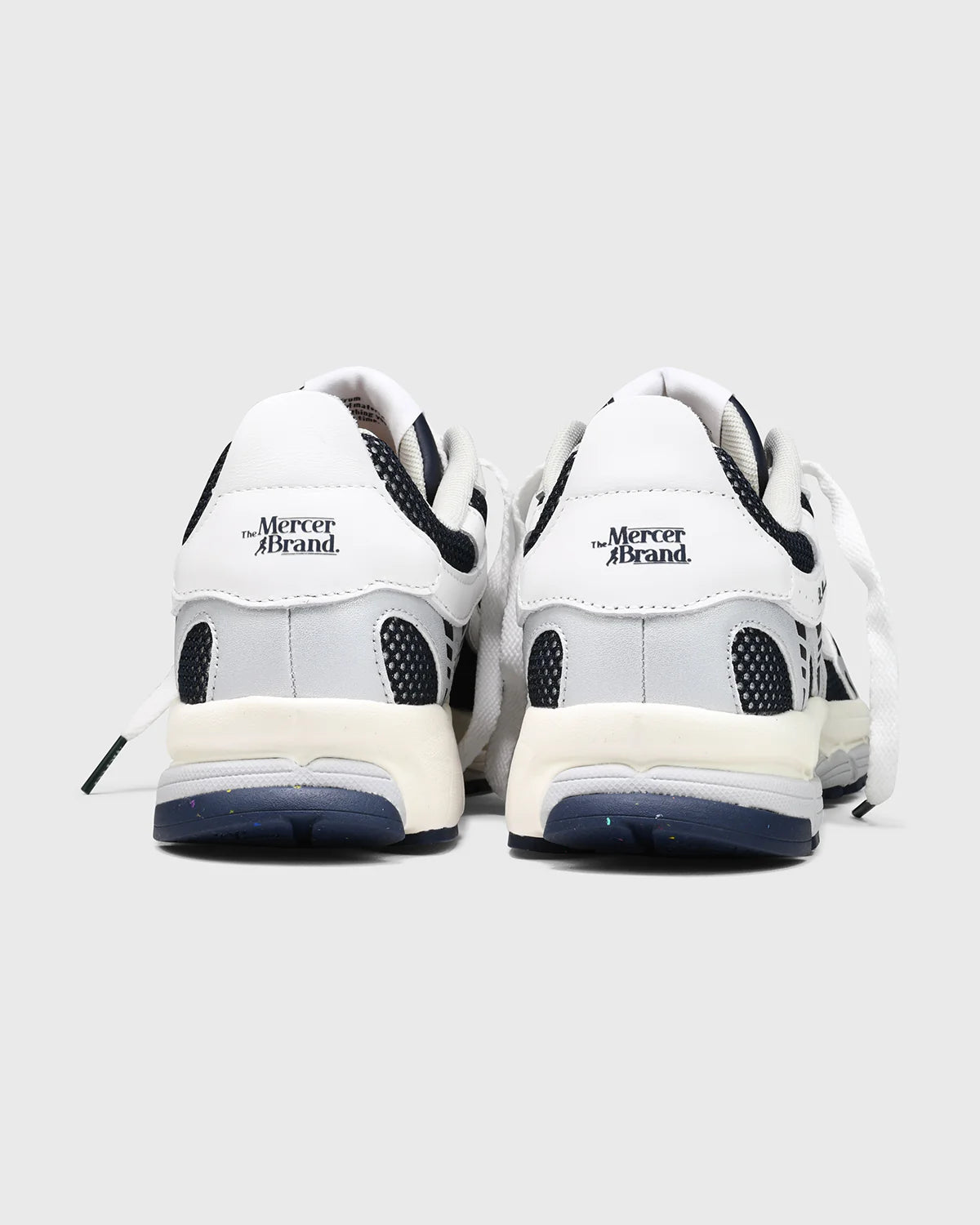 Re-Run White Silver - Navy