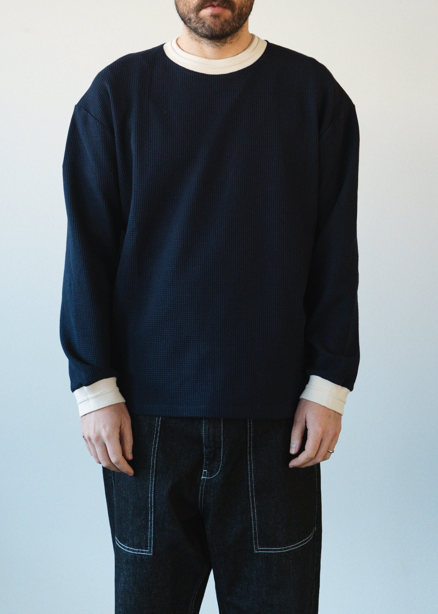 Sweat-shirt Steven - Navy