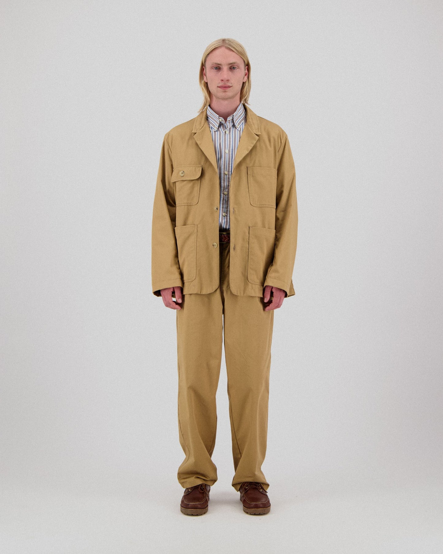Cosmic Blazer - Twill Fix Cognac