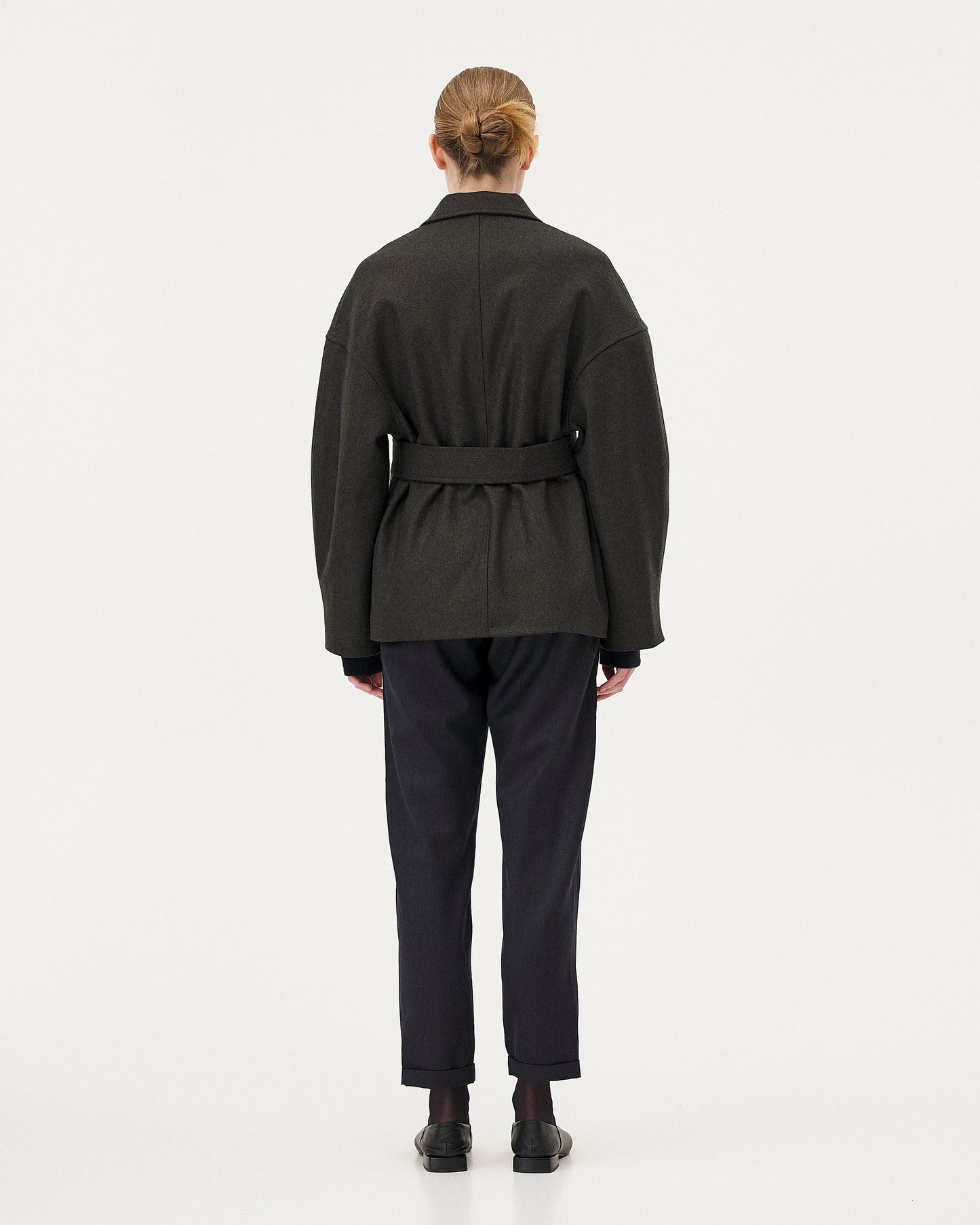 Manteau court Antwerp - Dark Forest