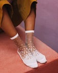 Chaussettes NakaMeguro - White