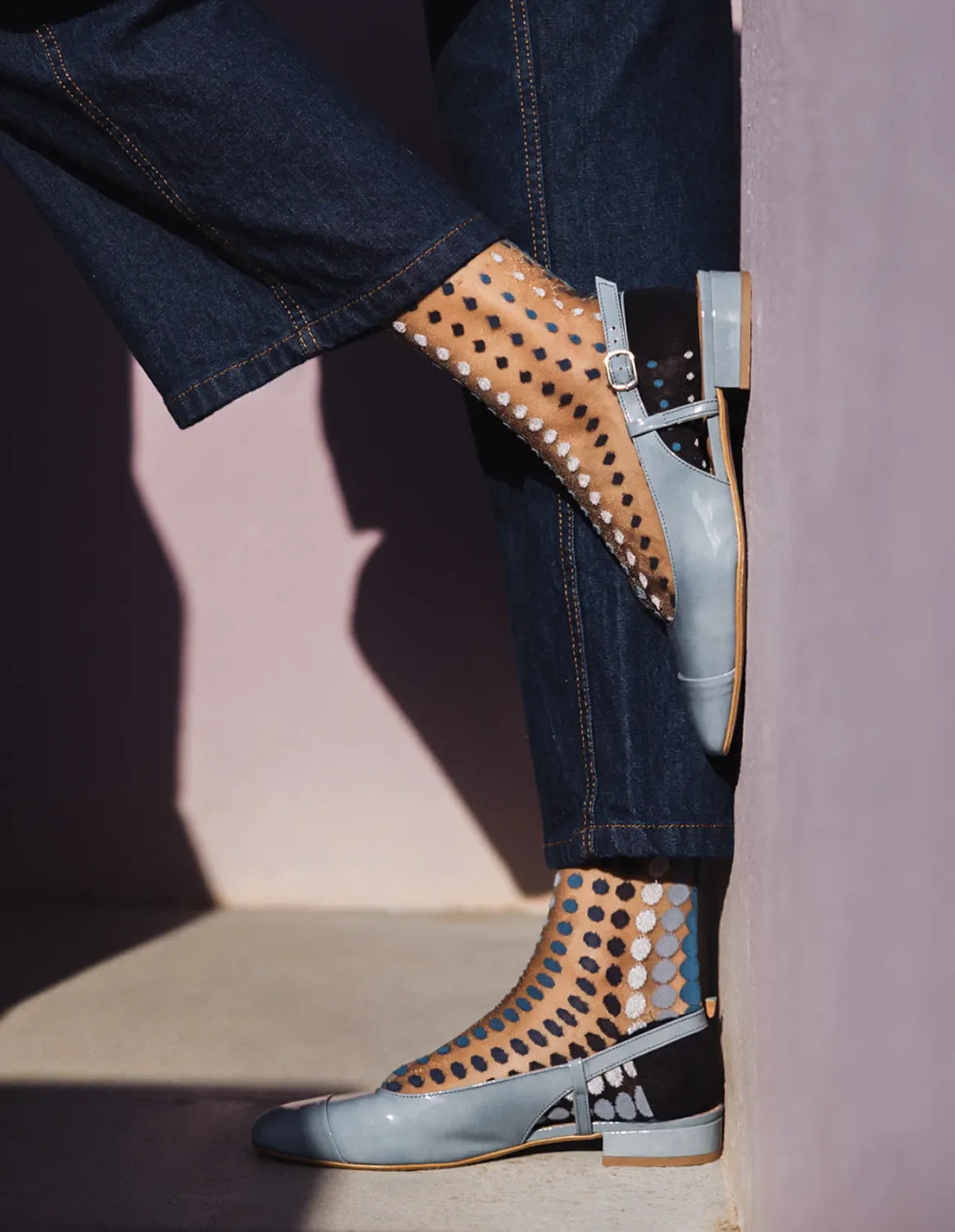 Chaussettes - Vetrata Bleue