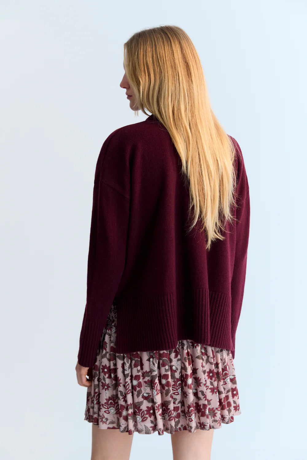 Agatha Jumper Plum