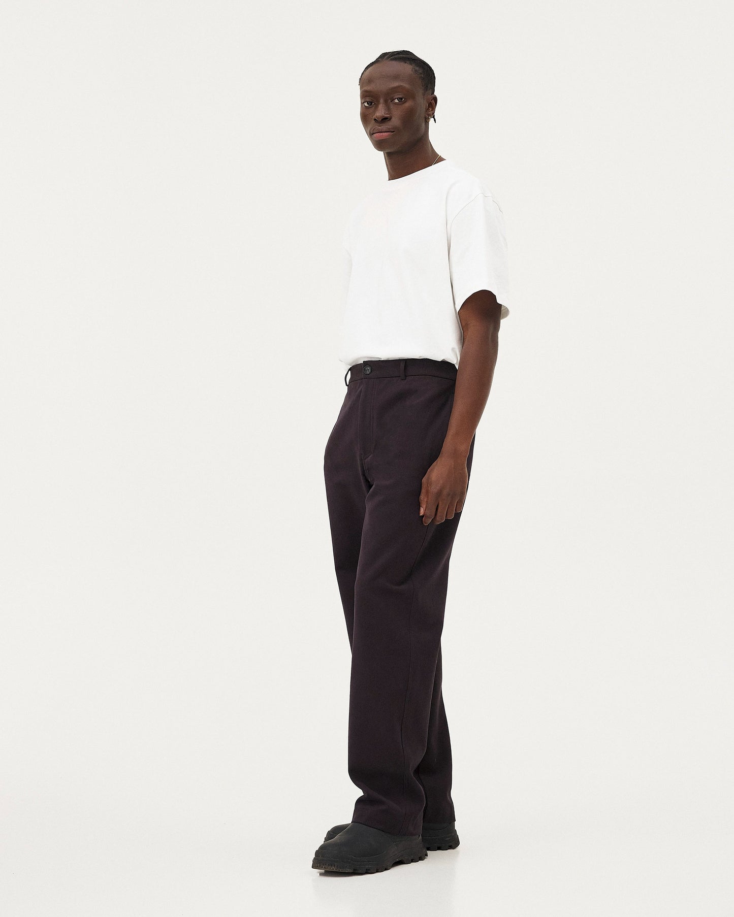Pantalon droit Dalen - Dark Grey