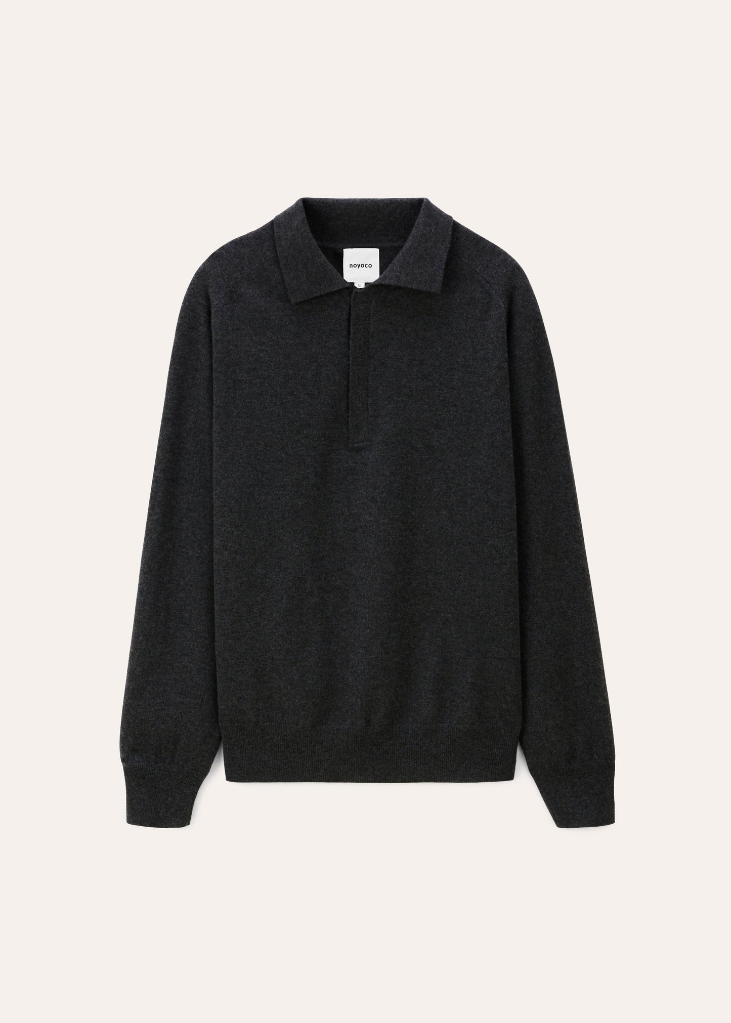 Polo manches longues Hanzo - Anthracite