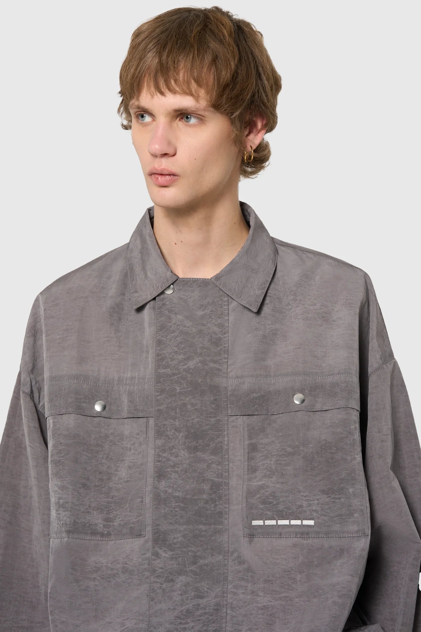 Tracks Jacket - Sky grey