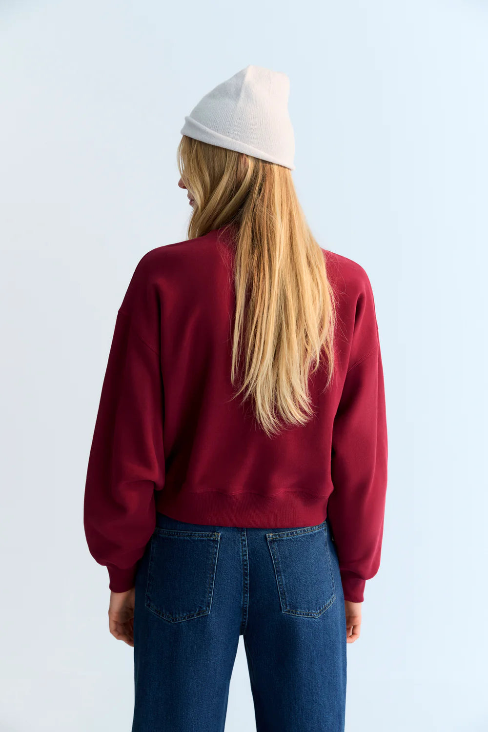 Nowhere Sweatshirt Plum