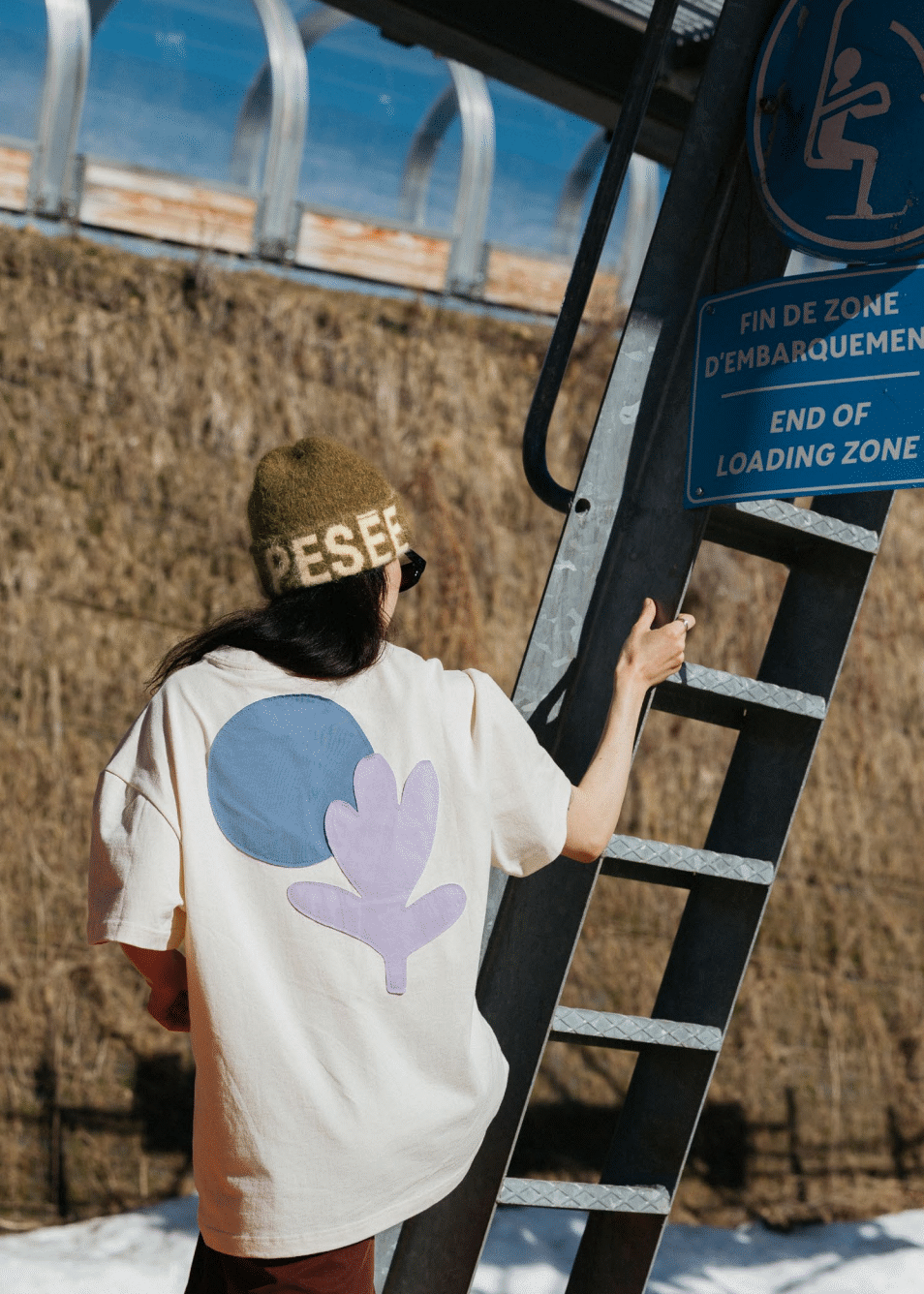 T-shirt Matisse - Crème