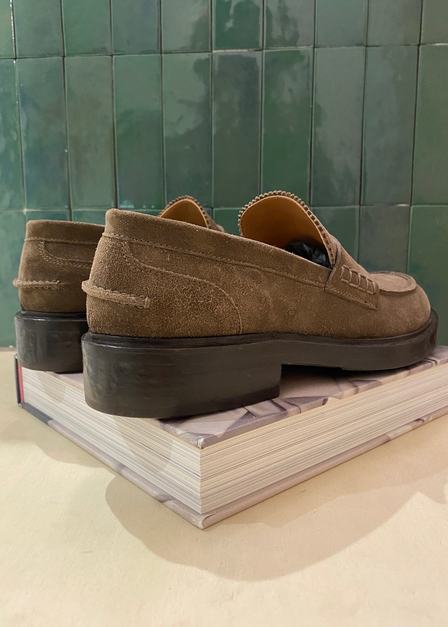 Mocassin en daim « Olivia »