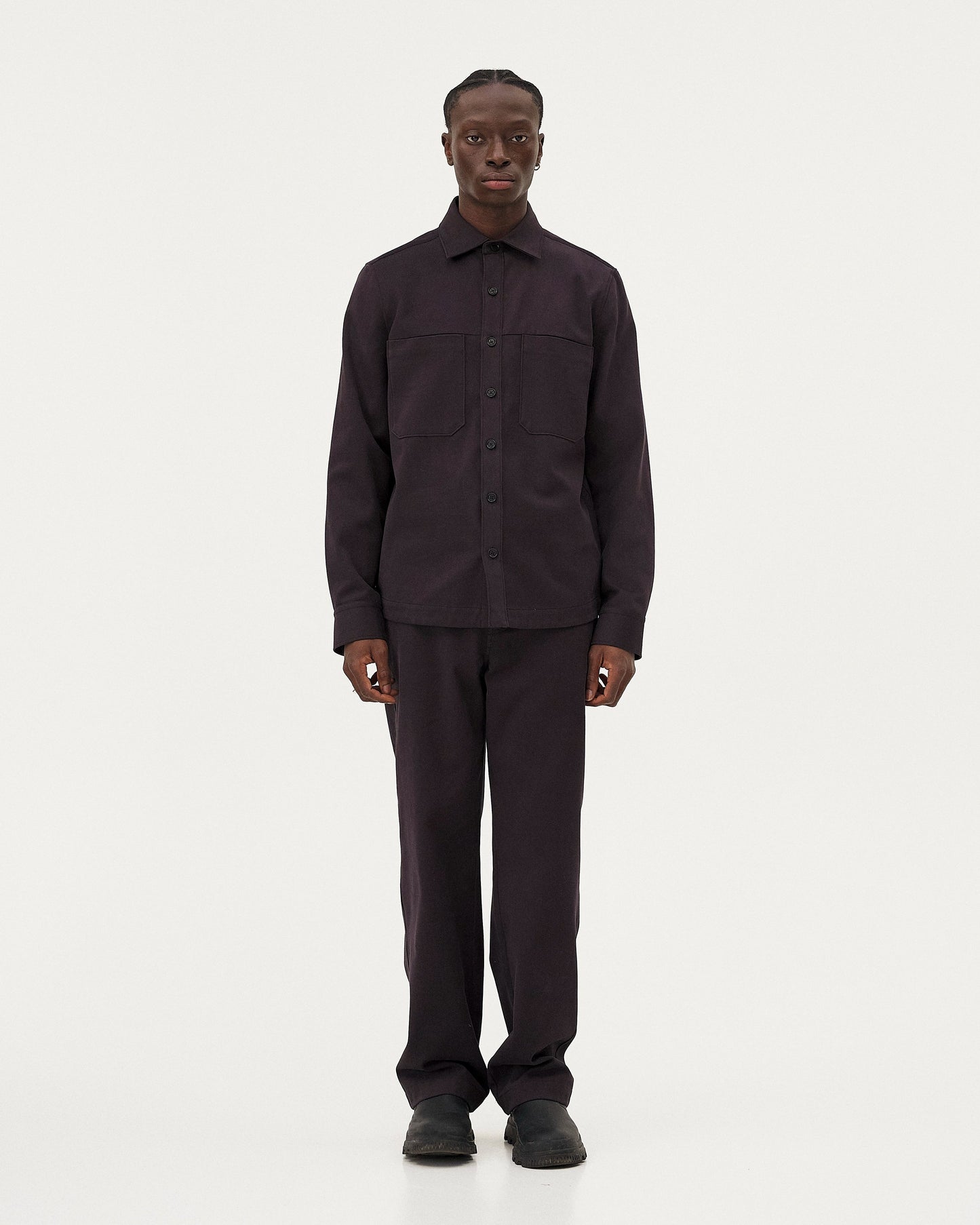 Pantalon droit Dalen - Dark Grey