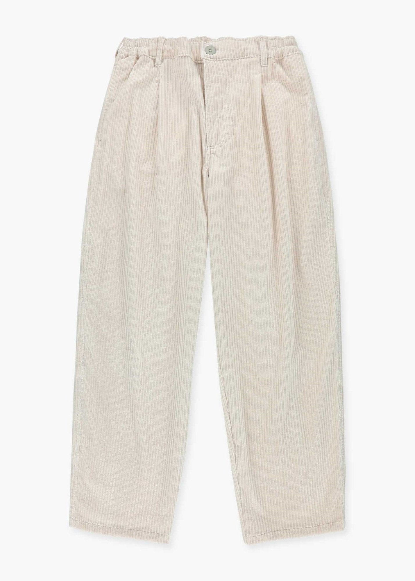 Pantalon en velour côtelé Cosmic écru