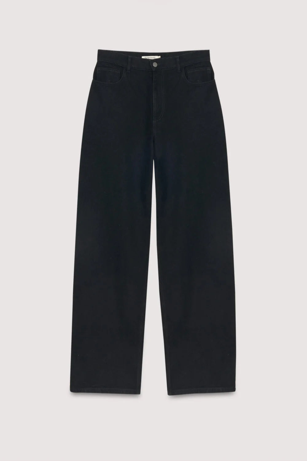 Wide Leg Pant Black Denim