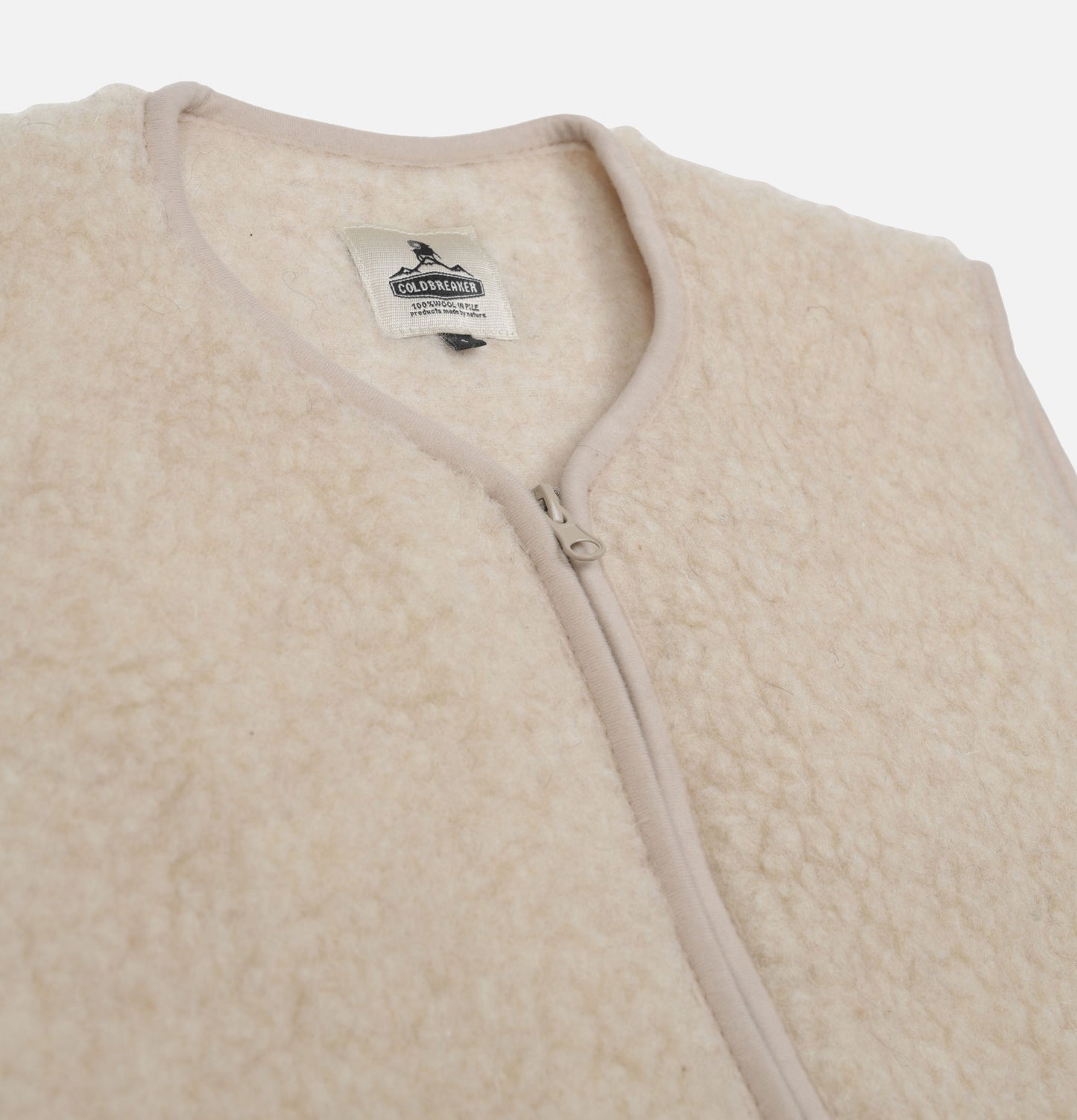 Veste sans manche Pepitko Beige