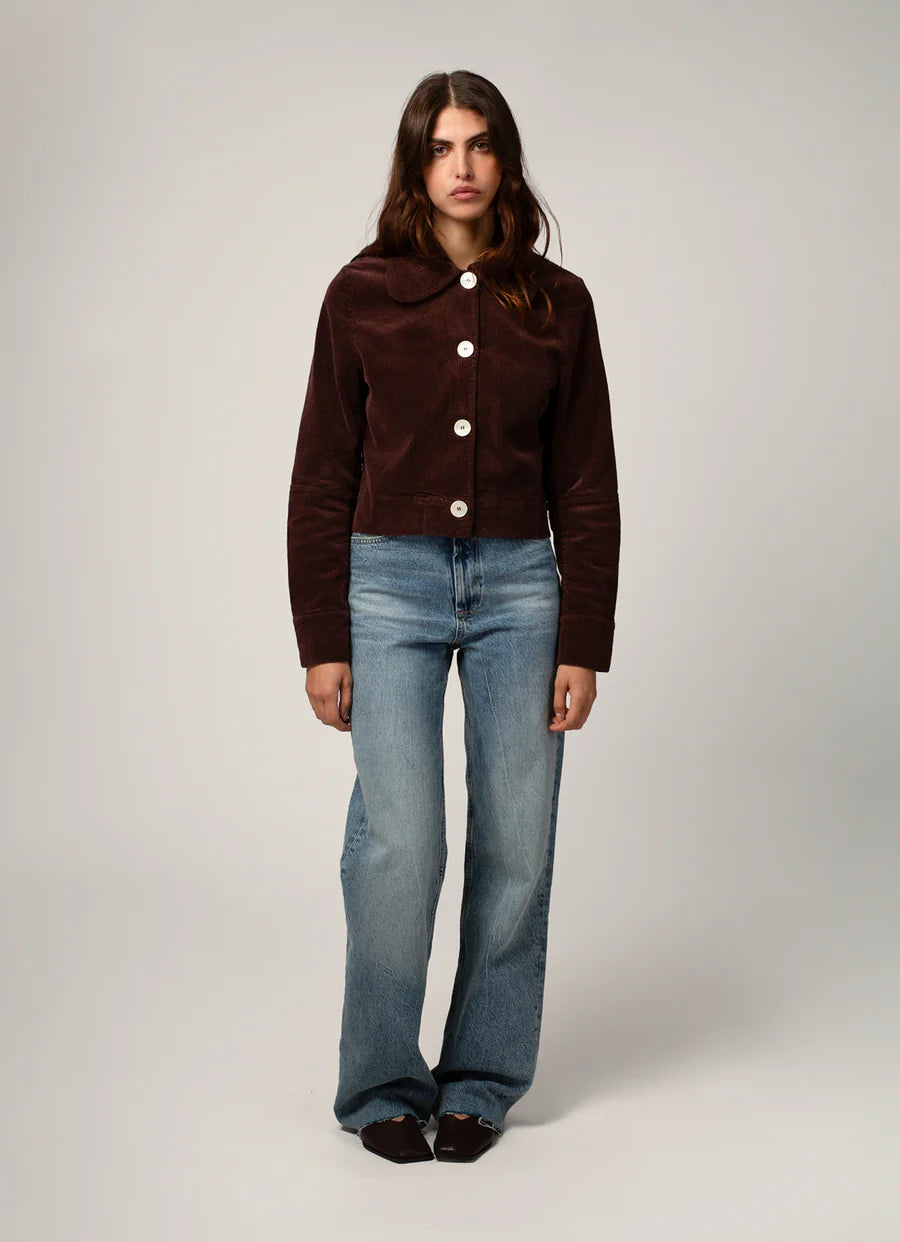 Veste Daisy femme chocolat