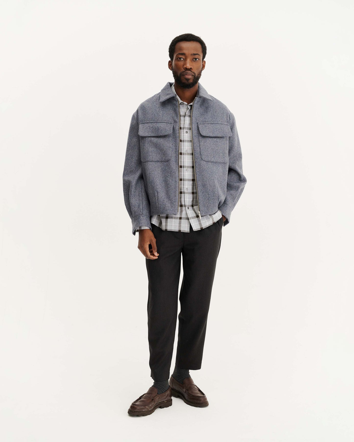 Veste Kinsale bleu acier