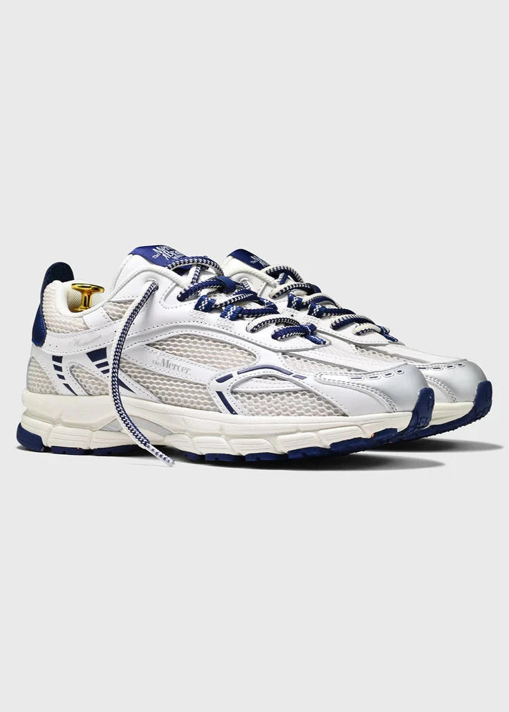 Re-run Baseball white/blue