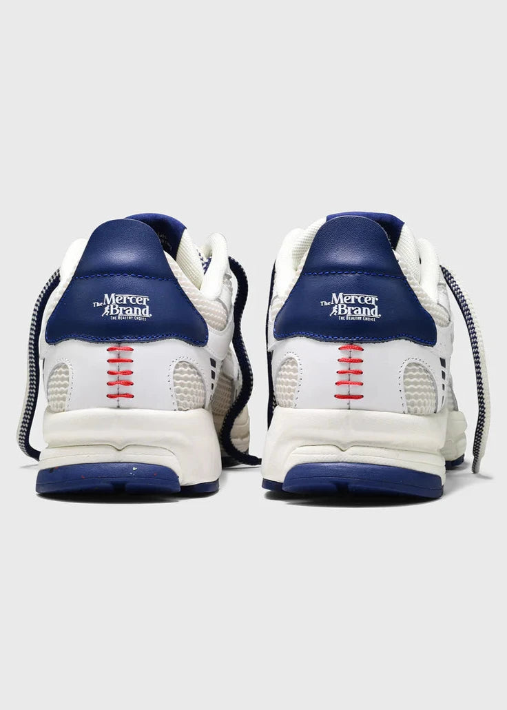 Re-run Baseball white/blue