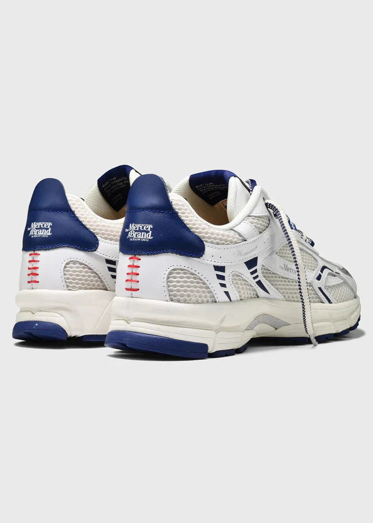 Re-run Baseball white/blue