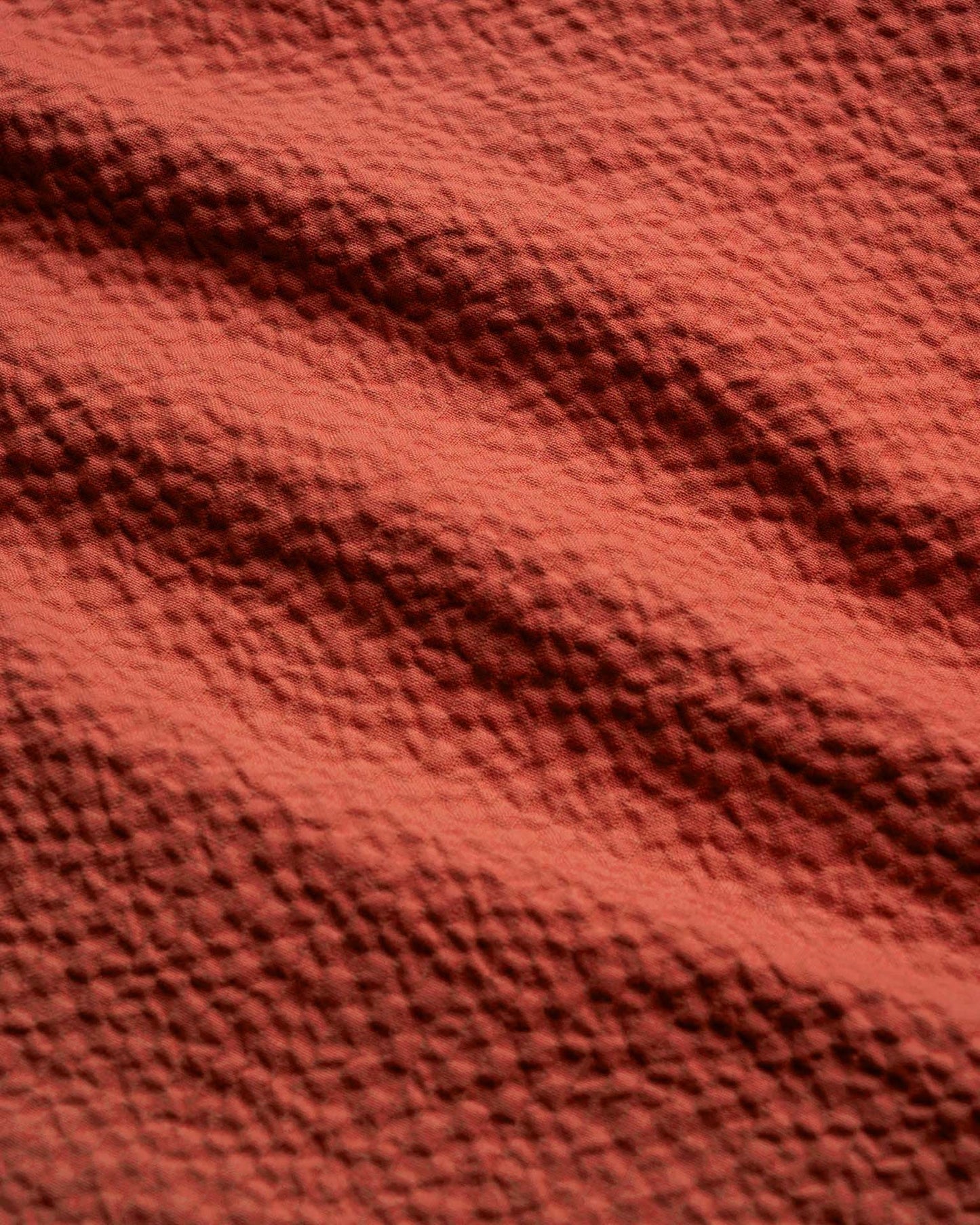 Chemise Cocktail Shirt Seersucker - Red