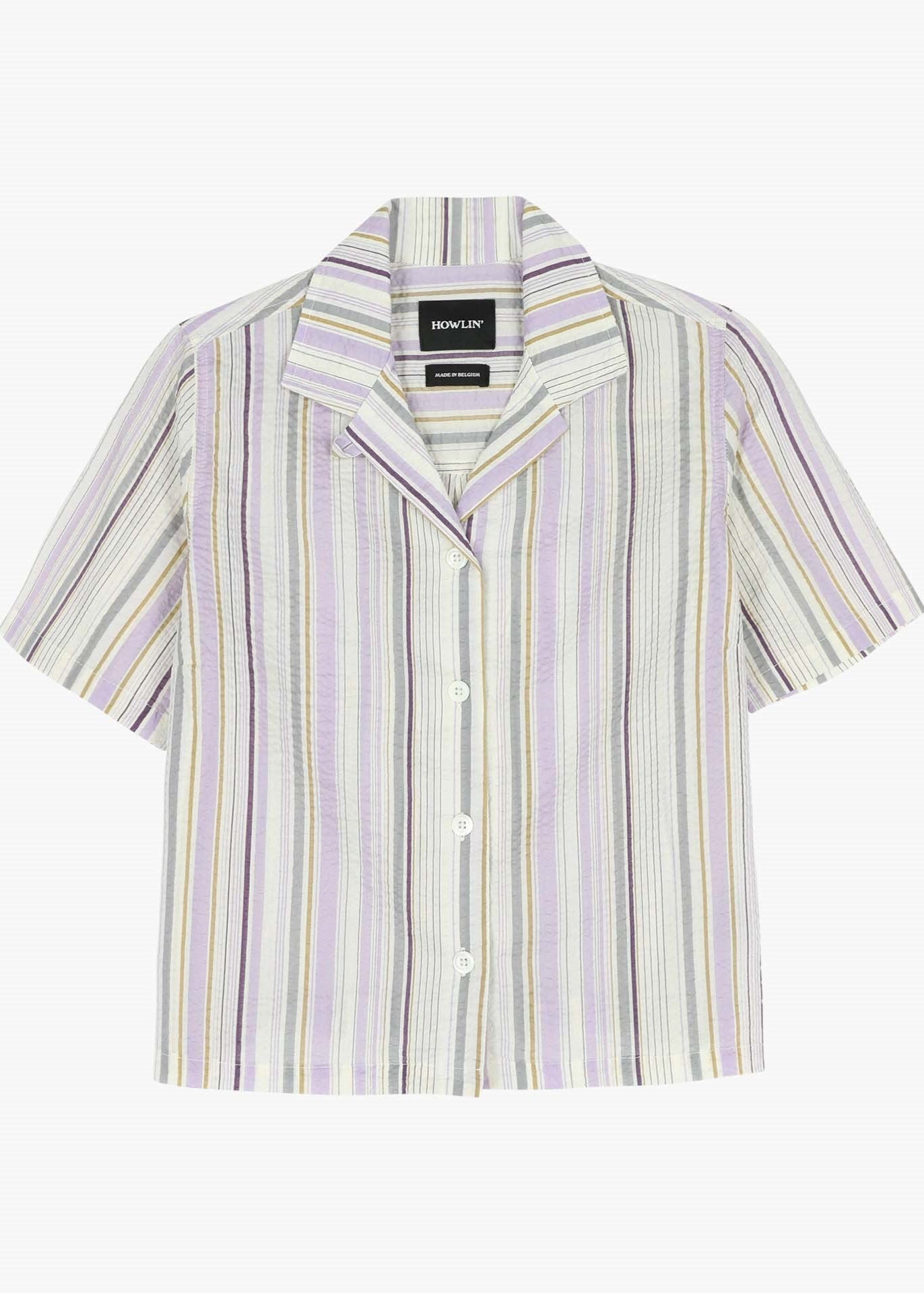 Chemise Cocktails for the Girls shirt - Fantasy - Violet Strip
