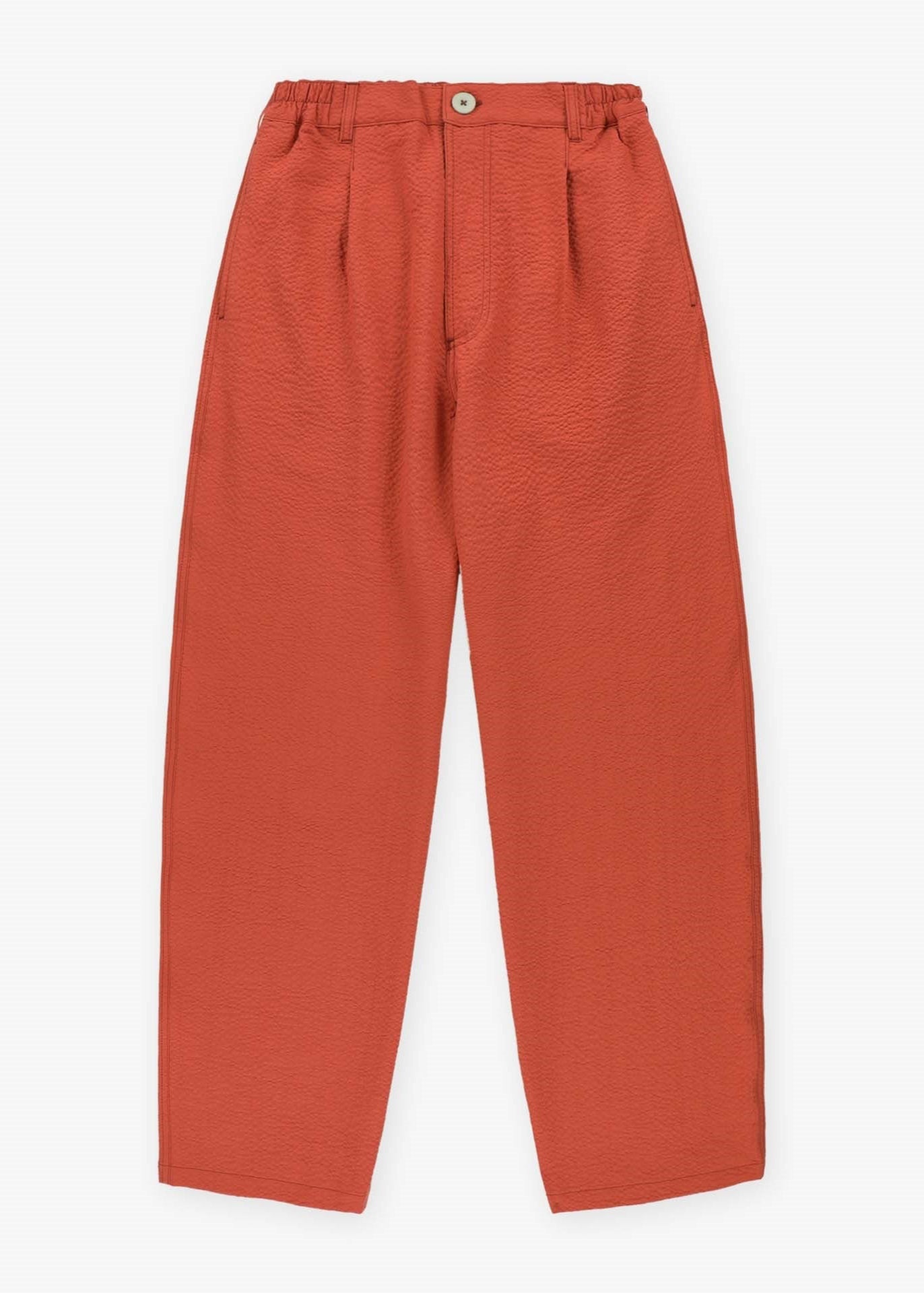 Pantalon Cosmic Pants Seersucker - Red