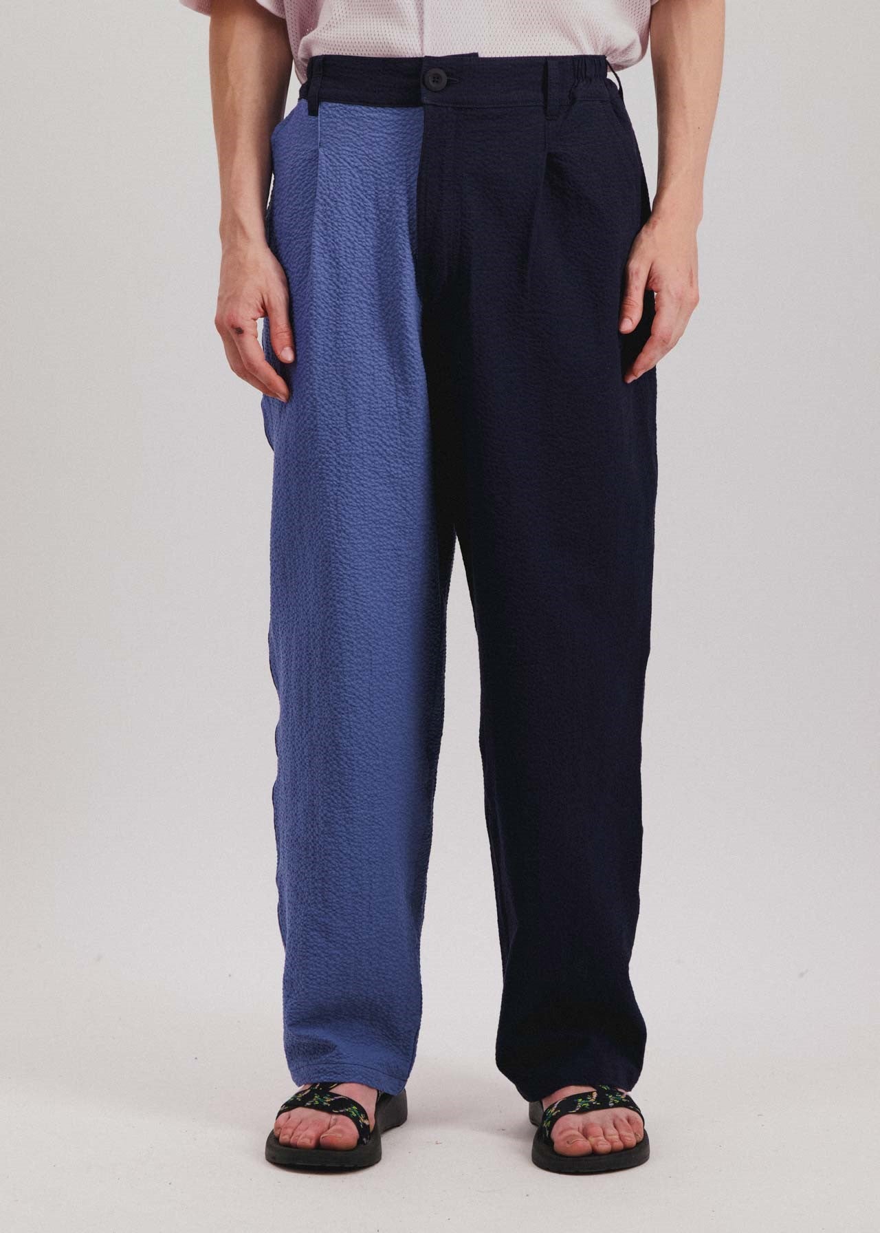 Pantalon Mutant Pants - Seersucker Navy