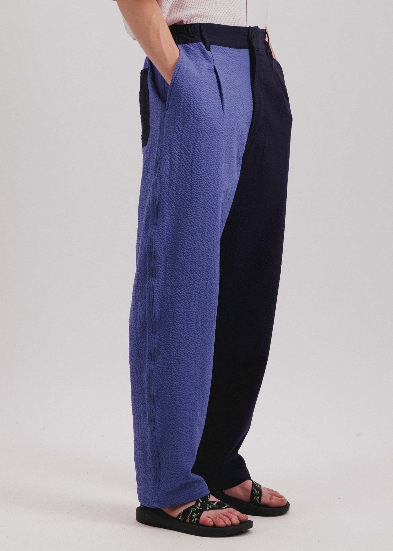 Pantalon Mutant Pants - Seersucker Navy