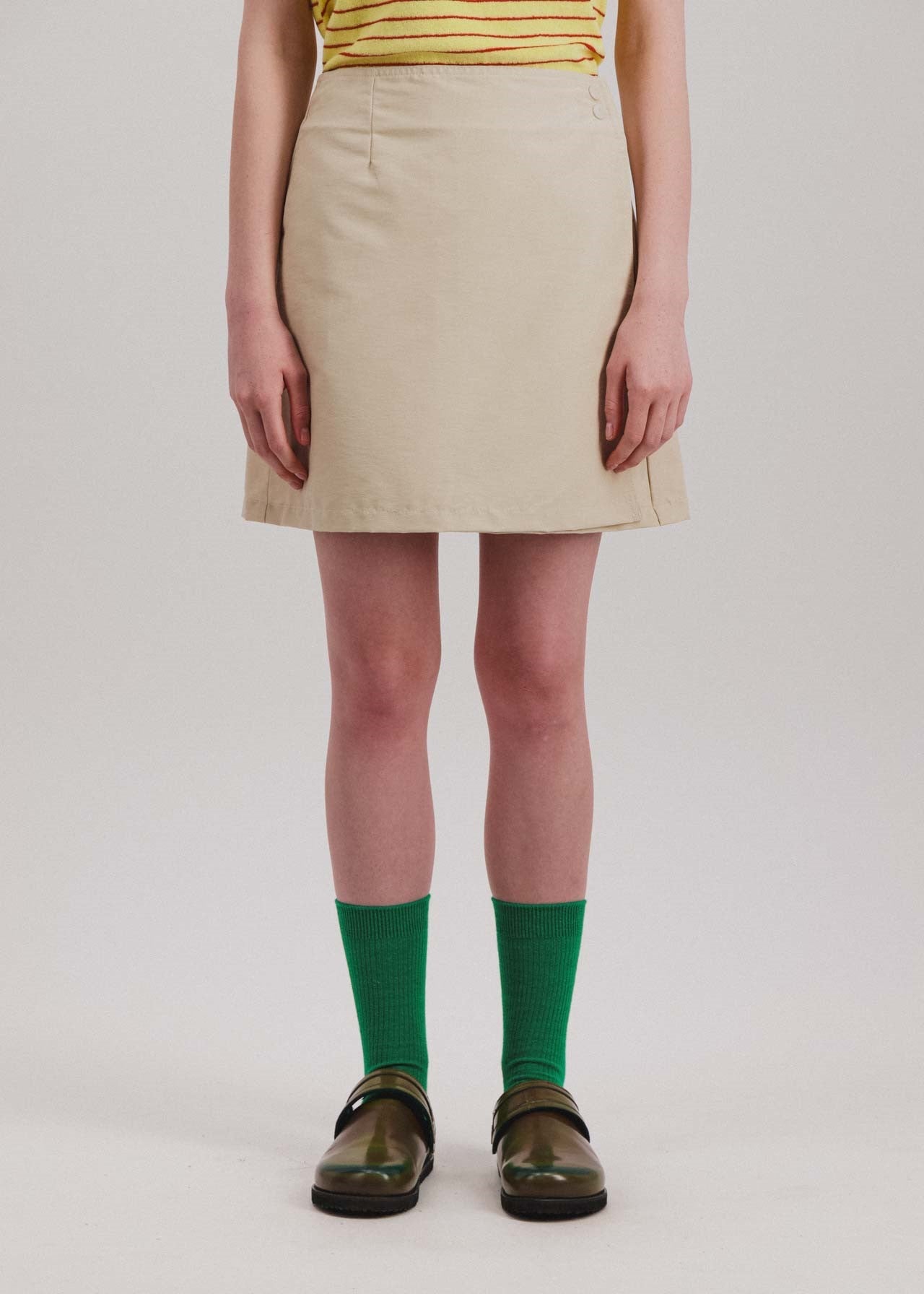 Safe Skirt - Water Repellent Nylon Crème