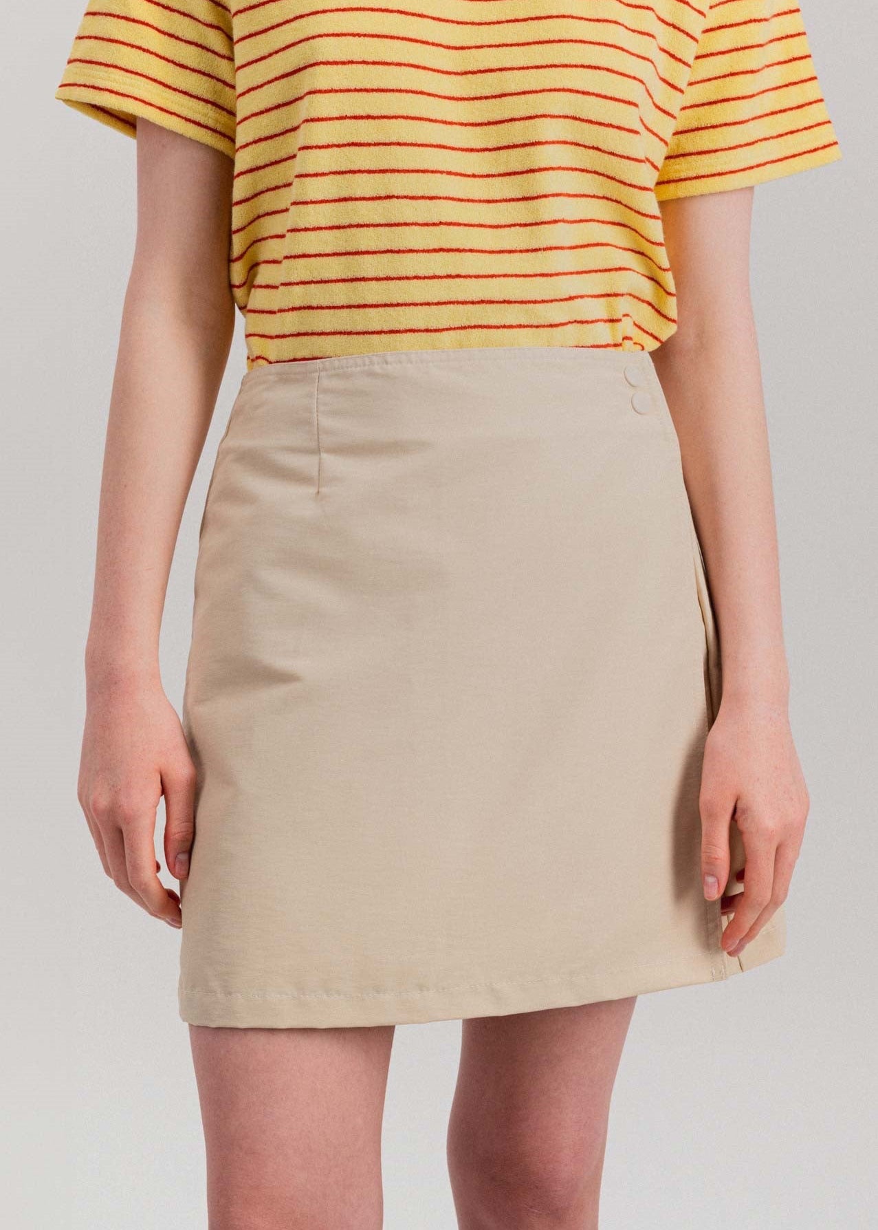 Safe Skirt - Water Repellent Nylon Crème