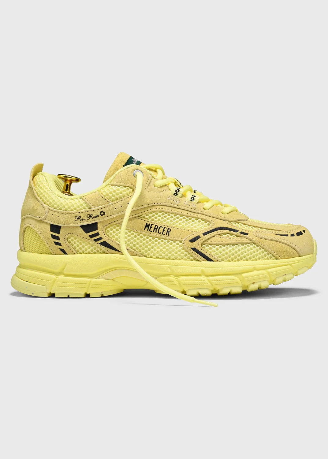 Basket Re-Run Monochrome Jaune