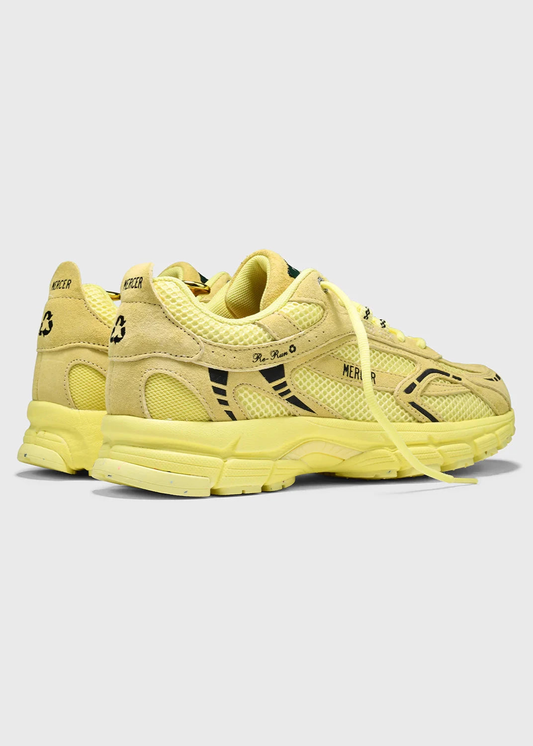 Basket Re-Run Monochrome Jaune