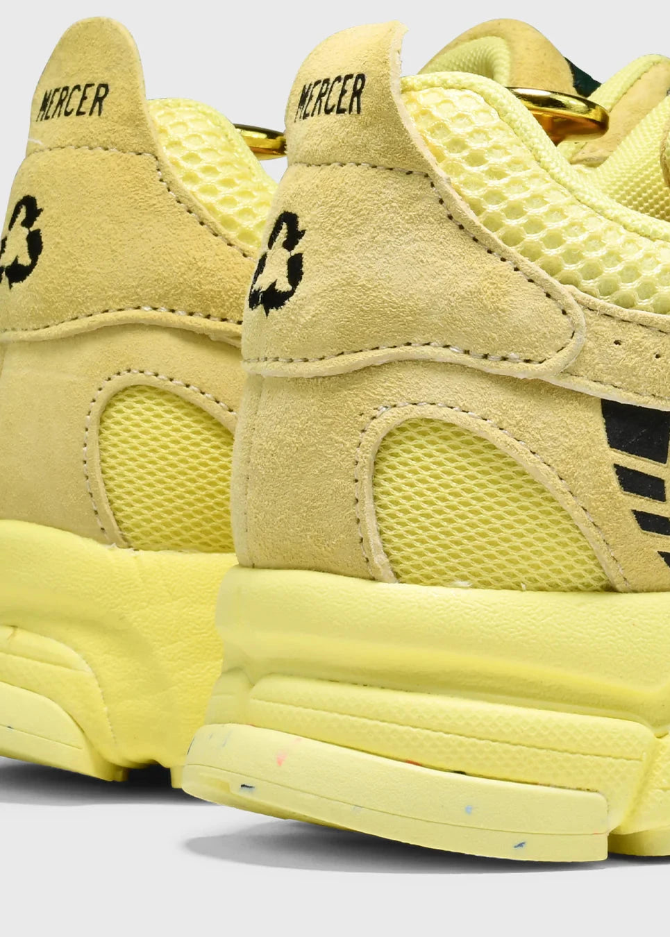 Basket Re-Run Monochrome Jaune