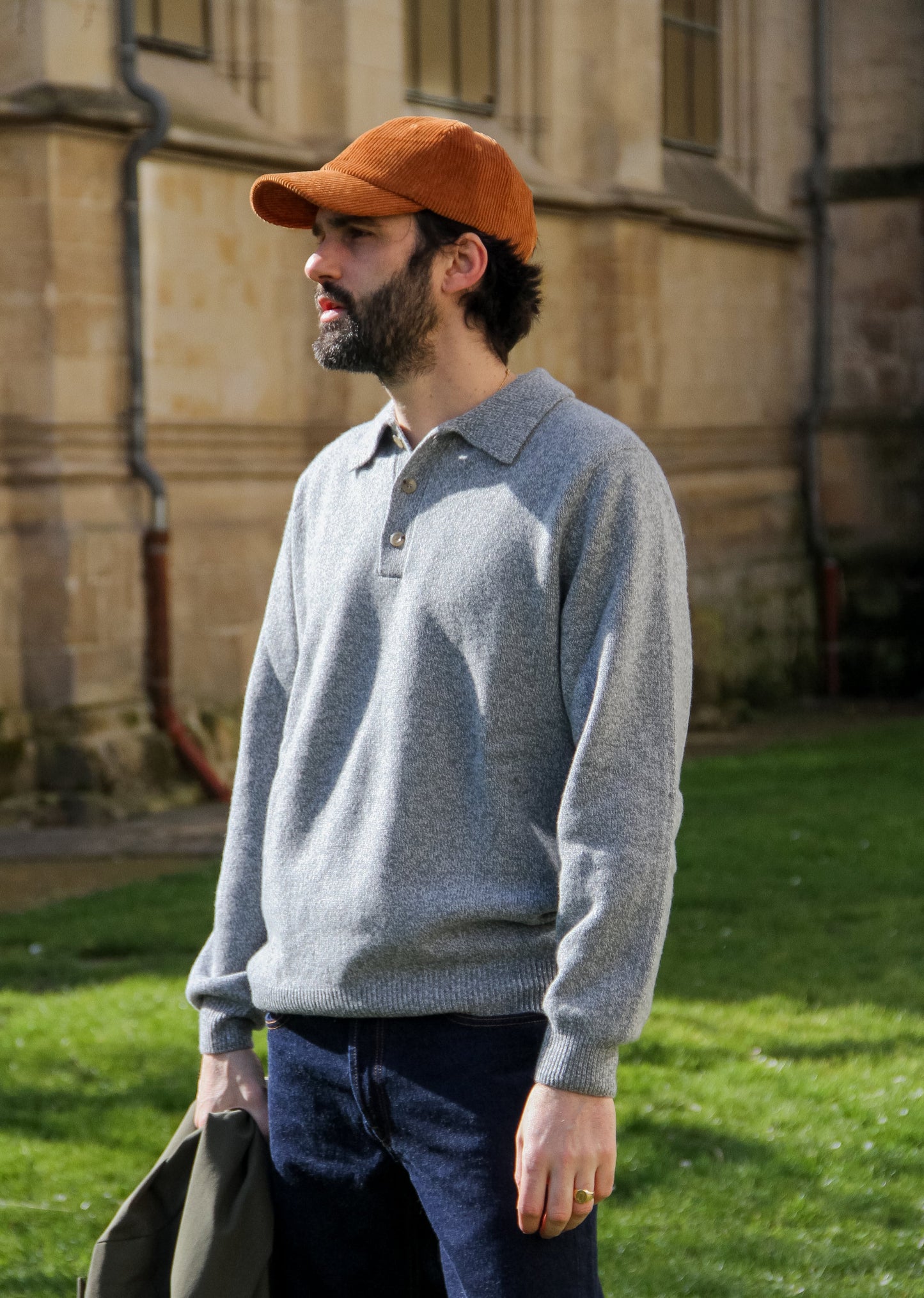 Pull Dance of the Polo knit - Sky Mix