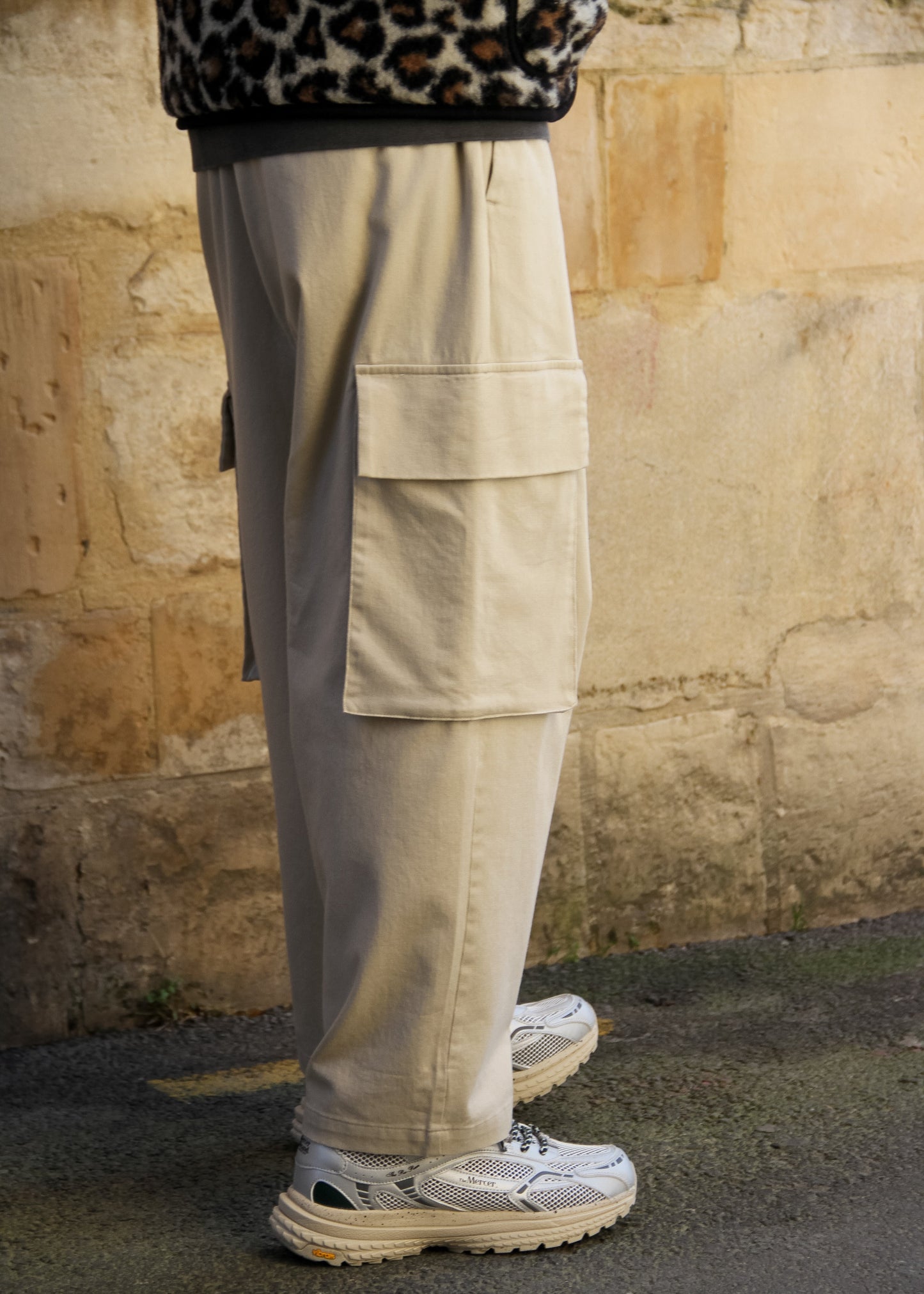 Pantalon cargo Phil beige