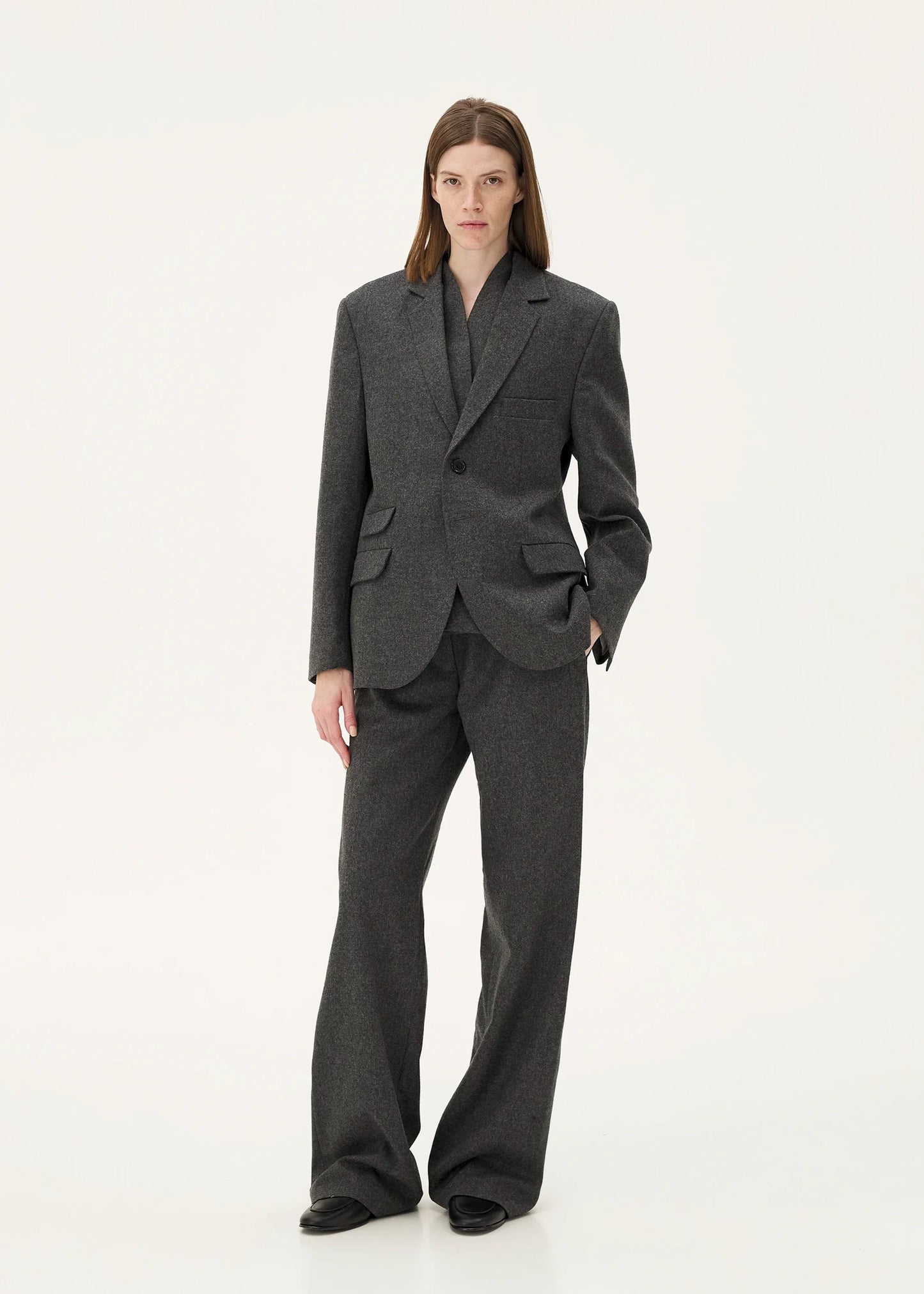 Veste de costume Napa ardoise