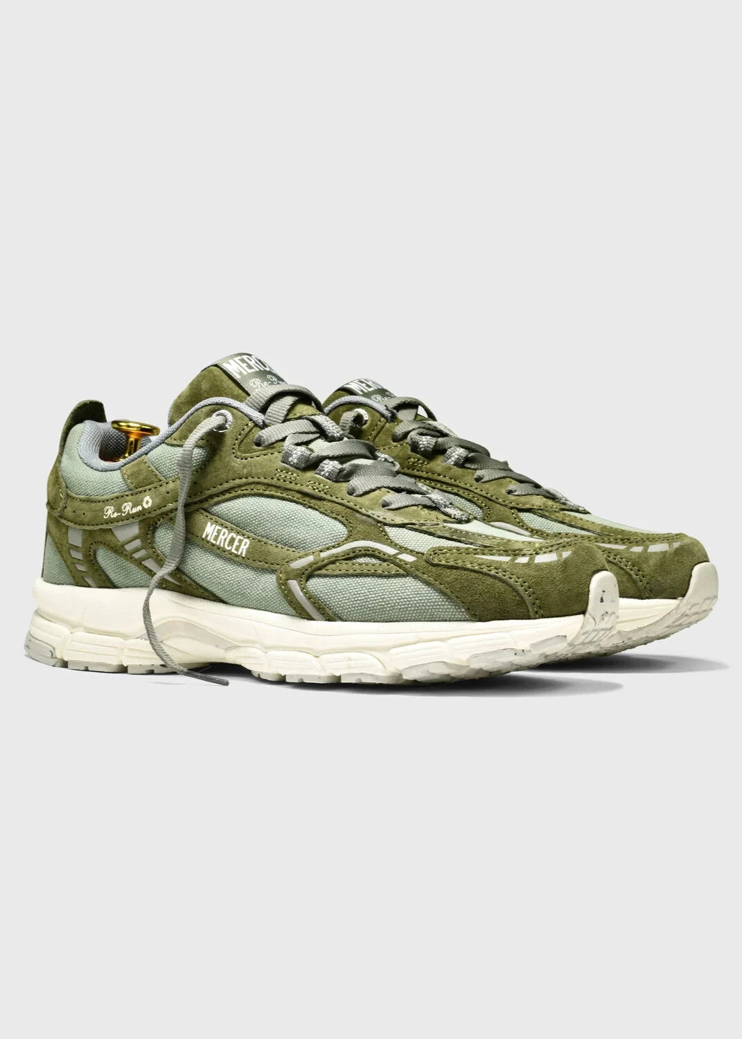 Basket The Re-Run Washed Canvas - Army green