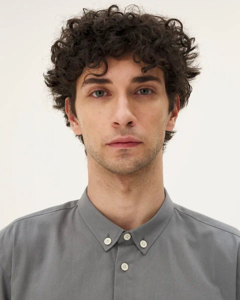 Chemise Curtis grise