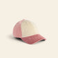 Casquette velours - Rose écru